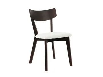 Alma Matgrupp 220 cm rektangulärt i Rökt Ek med 6 Amelia Matstolar med Dyna - Rökt Ek/Beige - Möbler - Bord & matgrupper - Matgrupper