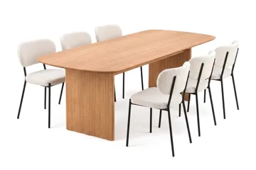 220 cm - Brun