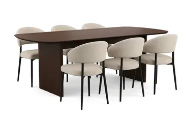 Beige/Svart - Brun