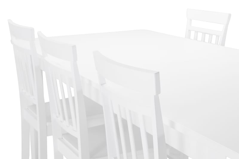 Altea Matbord med 6 st Hudson stolar - Vit - Matgrupper