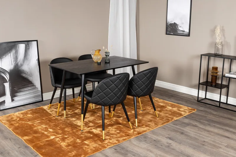 Balisa Matbord 120 cm med 4 st Valera Matstol - Möbler - Bord & matgrupper - Matgrupper