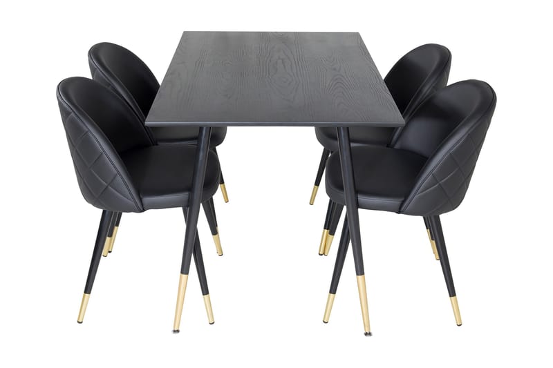 Balisa Matbord 120 cm med 4 st Valera Matstol - Möbler - Bord & matgrupper - Matgrupper