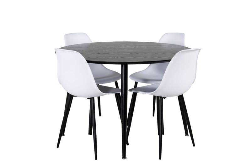 Balisa Matgrupp 115 cm Rund + 4 Ypas Matstolar - Möbler - Bord & matgrupper - Matgrupper