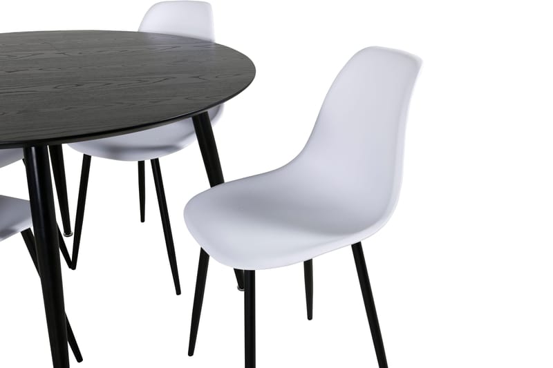 Balisa Matgrupp 115 cm Rund + 4 Ypas Matstolar - Möbler - Bord & matgrupper - Matgrupper
