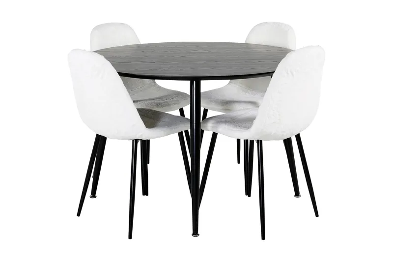 Balisa Matgrupp 115 cm Rund + 4 Ypas Matstolar, undefined