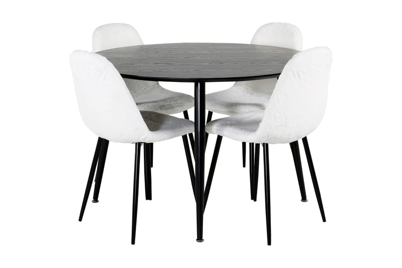 Balisa Matgrupp 115 cm Rund + 4 Ypas Matstolar, undefined