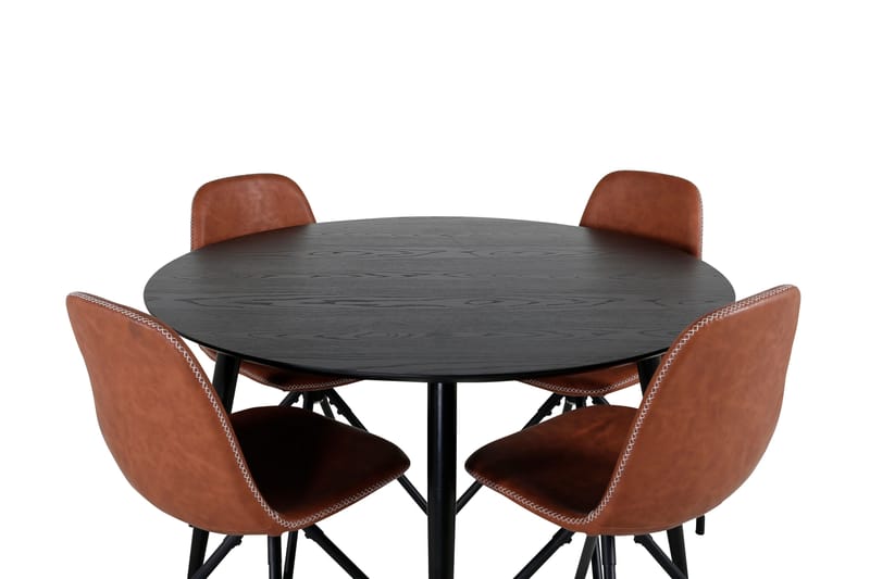 Balisa Matgrupp 115 cm Rund + 4 Ypas Matstolar - Möbler - Bord & matgrupper - Matgrupper