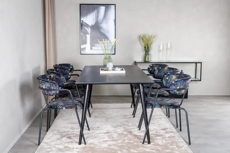 Balisa Matgrupp 180 cm + 6 st Arcarazo Matstolar, undefined