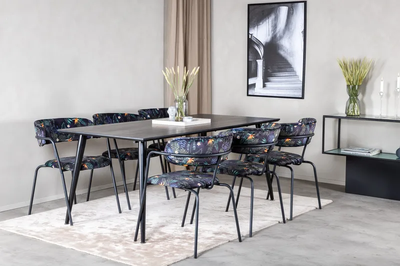 Balisa Matgrupp 180 cm + 6 st Arcarazo Matstolar - Möbler - Bord & matgrupper - Matgrupper