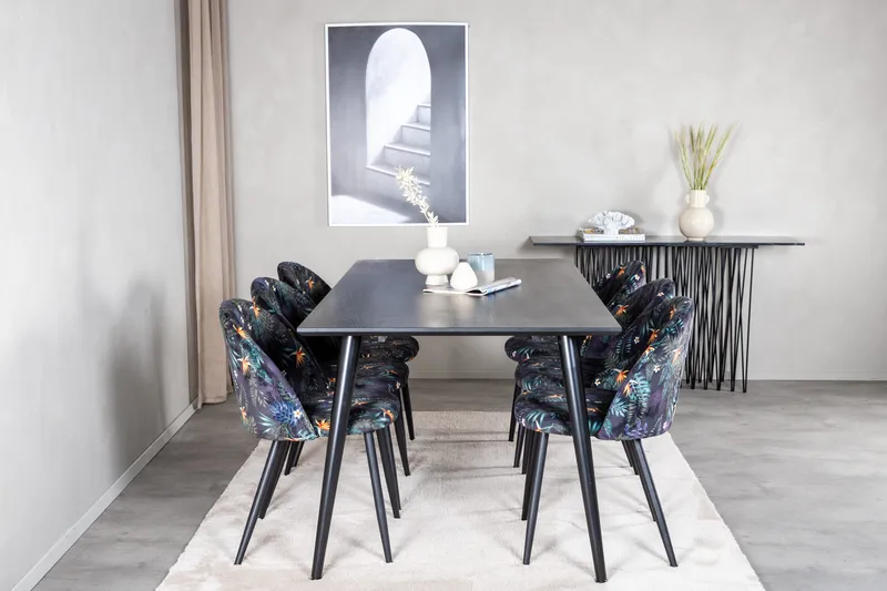 Balisa Matgrupp 180 cm + 6 st Sedavi Matstolar, undefined