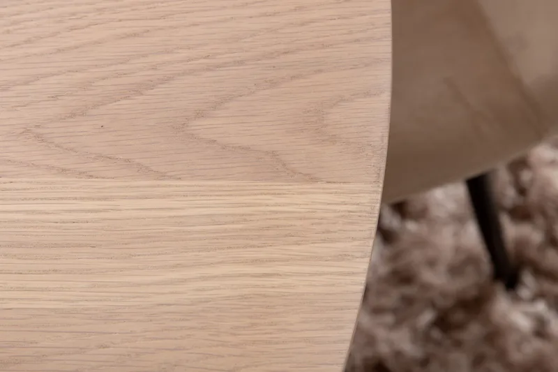 Biana Matgrupp 100 cm Rund inkl 4 Pontus Stolar - Beige/Svart - Möbler - Bord & matgrupper - Matgrupper