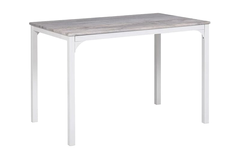 Bismarca Matgrupp 110 cm Inkl 4 Stolar - Grå/Vit - Möbler - Bord & matgrupper - Matgrupper