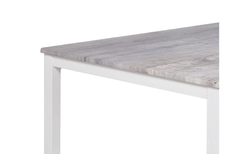 Bismarca Matgrupp 110 cm Inkl 4 Stolar - Grå/Vit - Möbler - Bord & matgrupper - Matgrupper