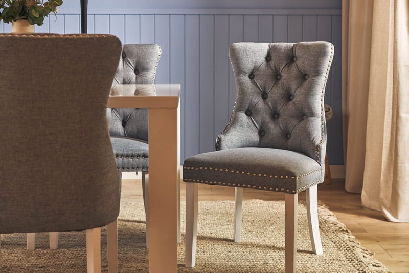 Cibus Matgrupp 180 cm inkl 6 Bergviken Stolar - Vit - Möbler - Bord & matgrupper - Matgrupper