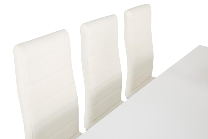 Cibus Matgrupp 180 cm med 6 Cibus Stol - Vit - Möbler - Bord & matgrupper - Matgrupper