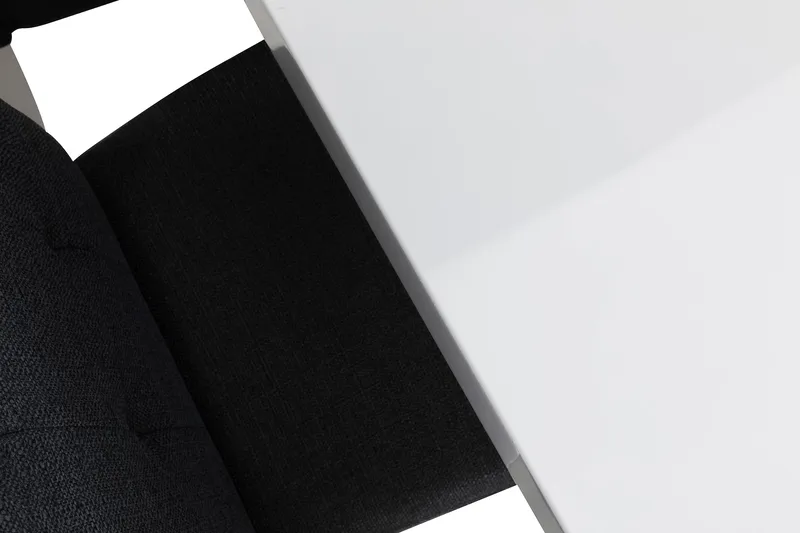 Cibus Matgrupp 180 cm med 6 Viktor Stol - Vit/Mörkgrå - Möbler - Bord & matgrupper - Matgrupper