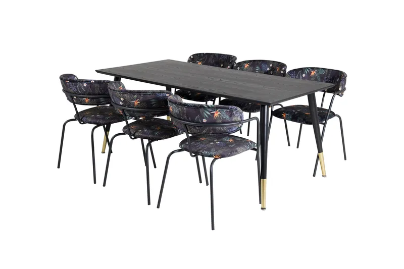 Daicy Matbord 180 cm med 6 st Arcarazo Fåtölj, undefined