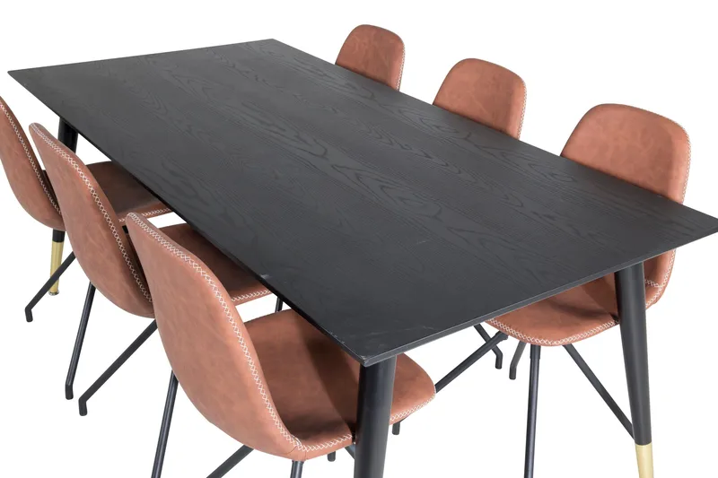 Daicy Matbord 180 cm med 6 st Ypas Matstol - Möbler - Bord & matgrupper - Matgrupper