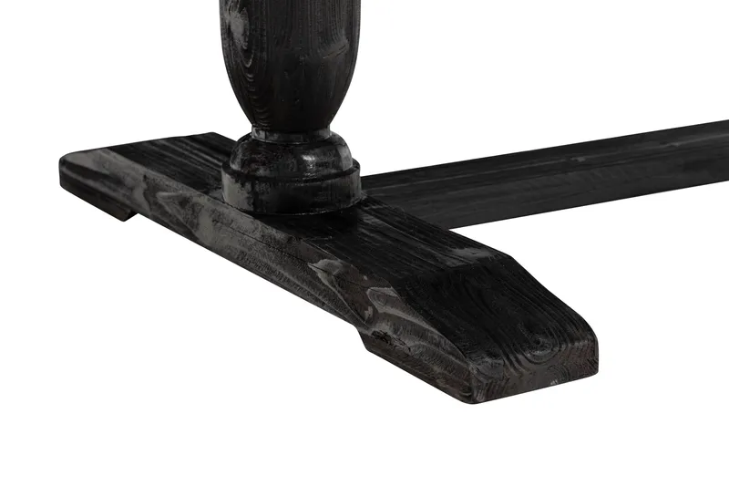 Dijon Matgrupp 200 cm inkl 6 Bergviken Stolar Konstläder - Brun - Möbler - Bord & matgrupper - Matgrupper