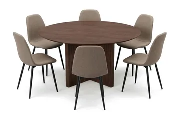 150 cm - Mörkbrun