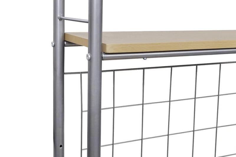 Fällbart frukost bar set med 2 stolar - Brun - Möbler - Bord & matgrupper - Matgrupper