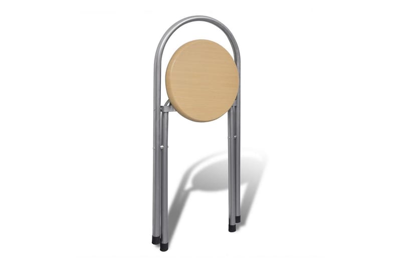 Fällbart frukost bar set med 2 stolar - Brun - Möbler - Bord & matgrupper - Matgrupper