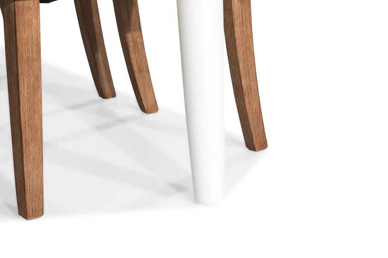 Hampton Matgrupp 190 cm med 6 Irma Stol - Vintage Alm/Beige - Möbler - Bord & matgrupper - Matgrupper