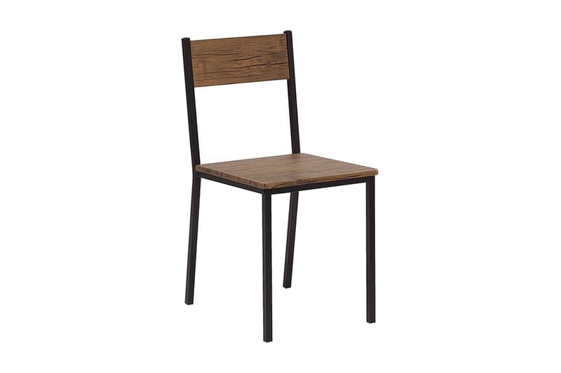Hamry Matgrupp 110 cm Inkl 4 Stolar - Mörkbrun/Svart - Möbler - Bord & matgrupper - Matgrupper