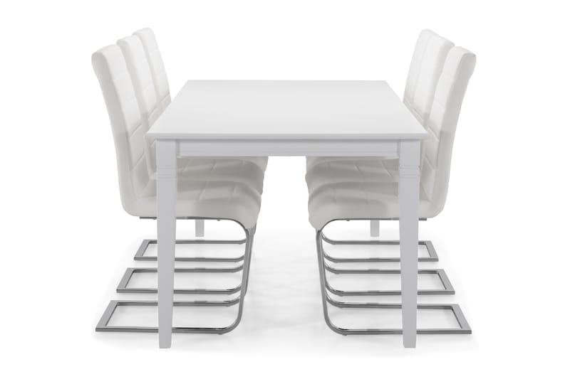 Hartford Matbord med 6 st Cibus stolar - Vit - Matgrupper
