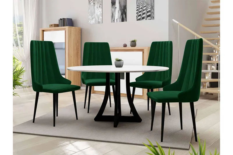 Hollan Matgrupp Grön - Möbler - Bord & matgrupper - Matgrupper