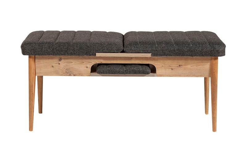 Idehult Matgrupp 4 delar 75 cm - Trä/natur/Antracit - Möbler - Bord & matgrupper - Matgrupper