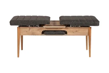 Idehult Matgrupp 4 delar 75 cm - Trä/natur/Antracit - Möbler - Bord & matgrupper - Matgrupper
