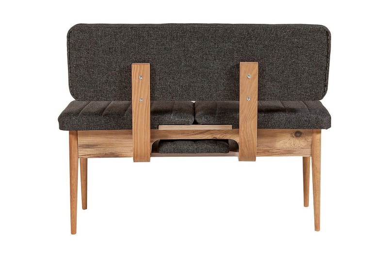 Idehult Matgrupp 4 delar 75 cm - Trä/natur/Antracit - Möbler - Bord & matgrupper - Matgrupper