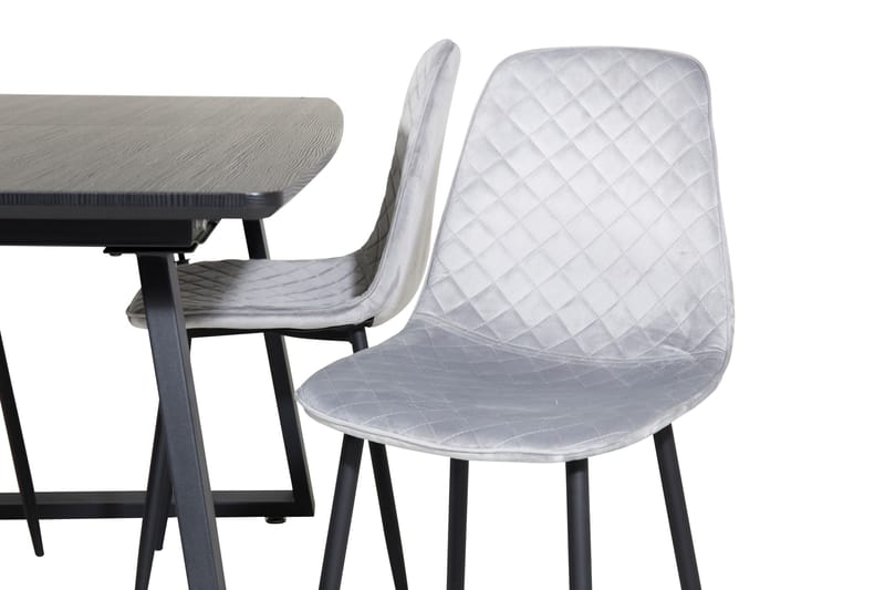 Inca Matgrupp Förlängningsbar 160 cm Rektangulär med 4 Polar stolar - Möbler - Bord & matgrupper - Matgrupper