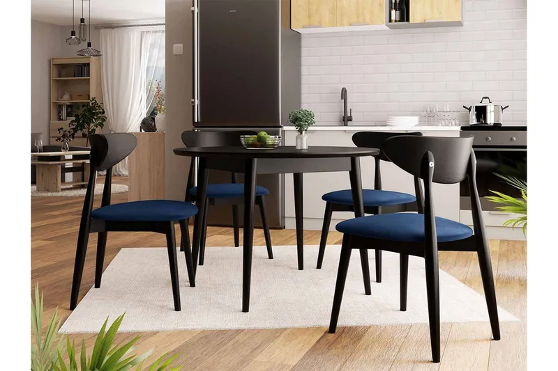 Ingram Matgrupp Blå - Möbler - Bord & matgrupper - Matgrupper