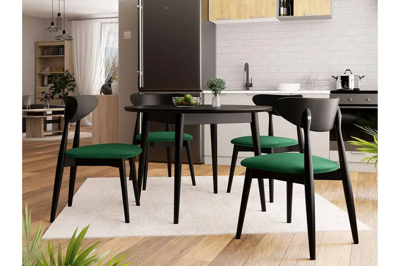 Ingram Matgrupp Grön - Möbler - Bord & matgrupper - Matgrupper