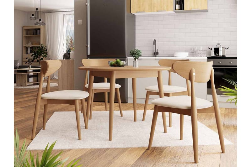 Ingram Matgrupp Rosa - Möbler - Bord & matgrupper - Matgrupper