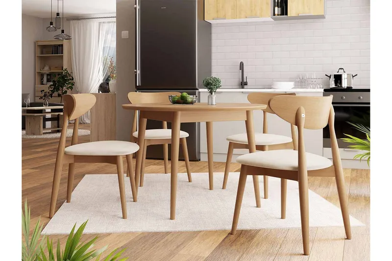 Ingram Matgrupp Rosa - Möbler - Bord & matgrupper - Matgrupper