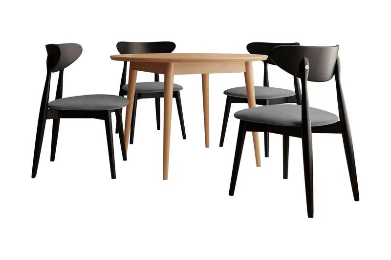 Ingram Matgrupp Rund Grå, undefined