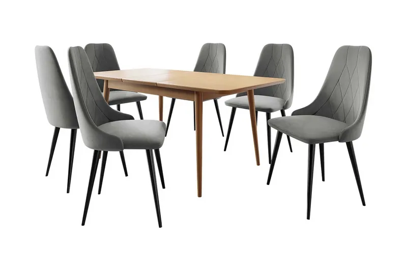 Ingram Matgrupp Rund Grå, undefined