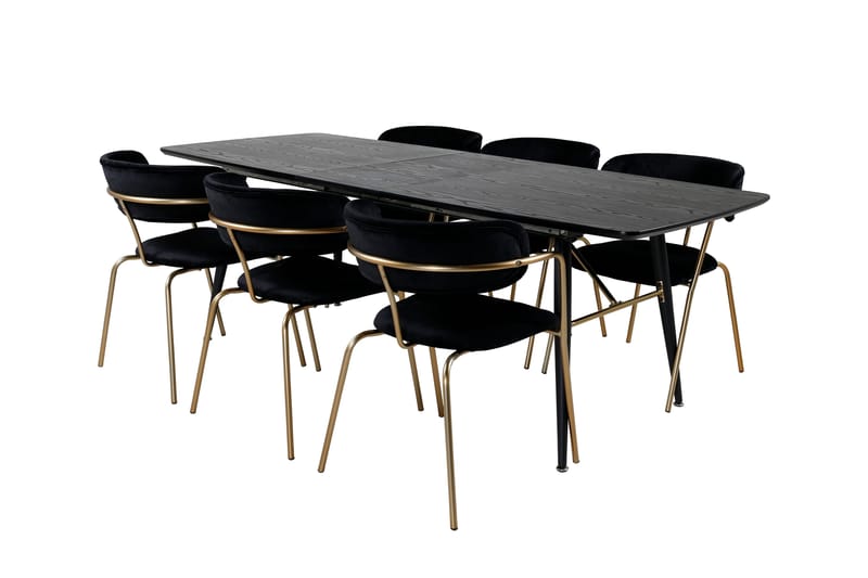 Irunea Matgrupp 180 cm + 6 st Arcarazo Matstolar, undefined