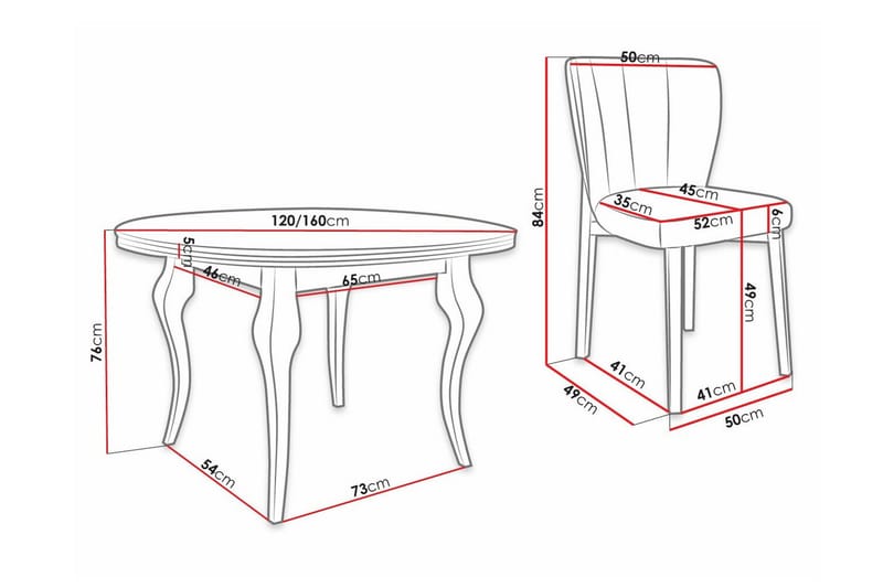 Kendale Matgrupp - Möbler - Bord & matgrupper - Matgrupper