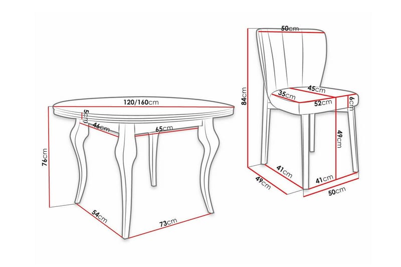 Kendale Matgrupp - Möbler - Bord & matgrupper - Matgrupper