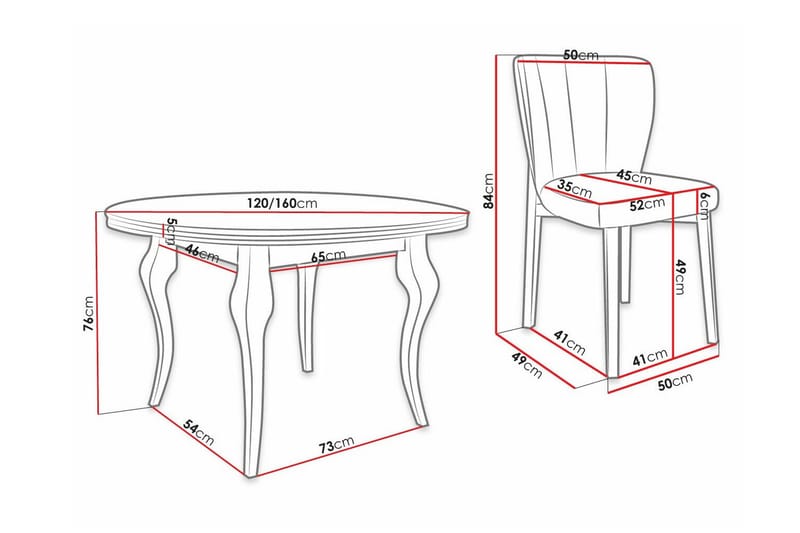 Kendale Matgrupp - Möbler - Bord & matgrupper - Matgrupper