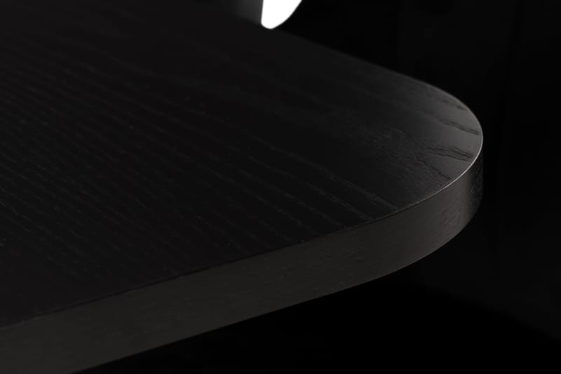 Kopparbo Matgrupp 200 cm inkl 6 Broddhult Stolar - Svart / Ribbade Ben - Möbler - Bord & matgrupper - Matgrupper