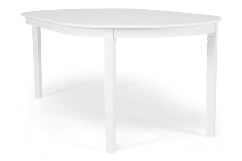 Läckö Förlängningsbar Matgrupp 150 cm med 6 Jenny Stol - Vit/Grå - Möbler - Bord & matgrupper - Matgrupper