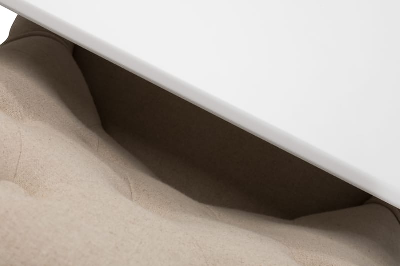 Läckö Matbord 200 cm Ovalt - Vit/Beige - Matgrupper