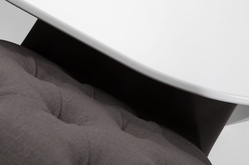 Läckö Matbord 200 cm Ovalt - Vit/Grå - Matgrupper