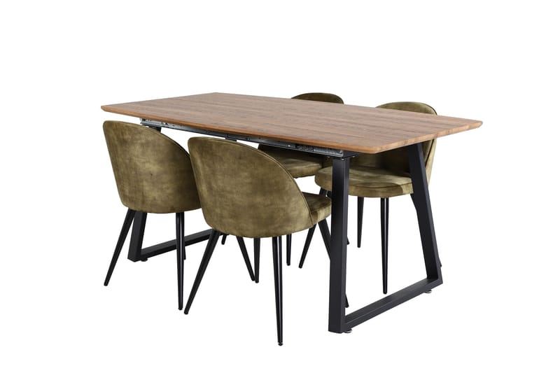 Leah Förlängningsbart Matbord med 4 st Sedavi Matstol, undefined