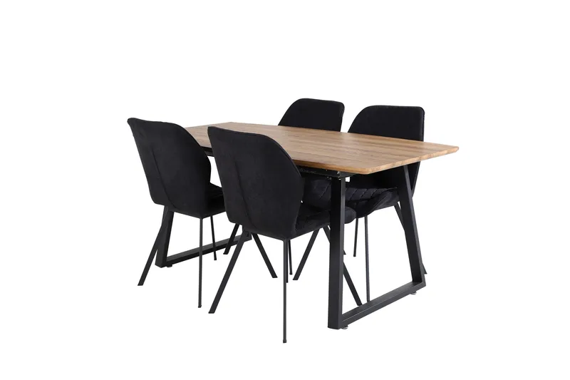 Leah Förlängningsbart Matbord med 4 st Sumoas Matstol, undefined